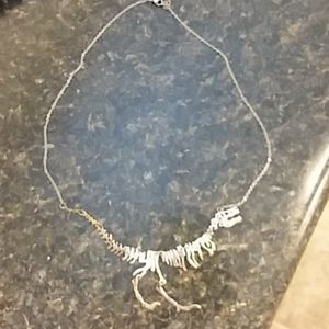 Dinosaur bones necklace